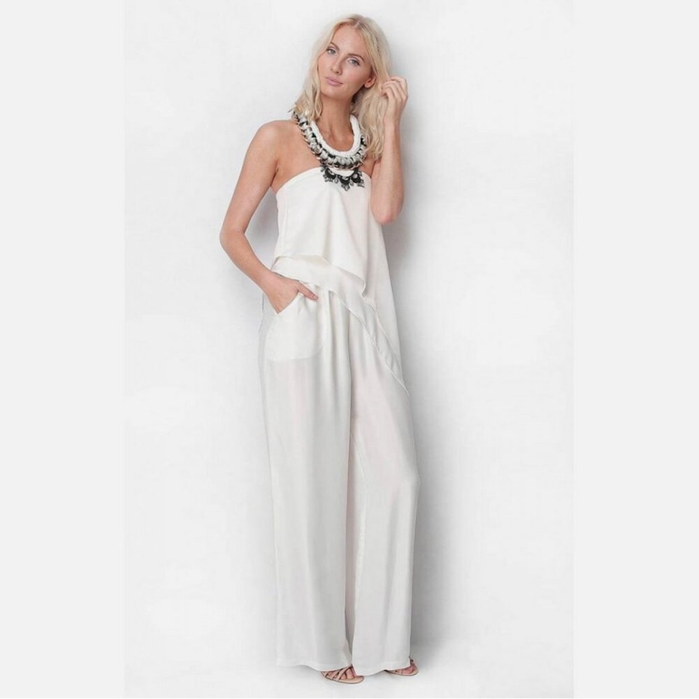 Elliatt Candid Strapless Asymmetrical Top